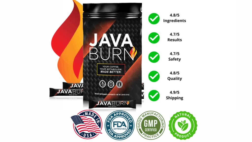 Java Burn Coffee fda approved 100% natural