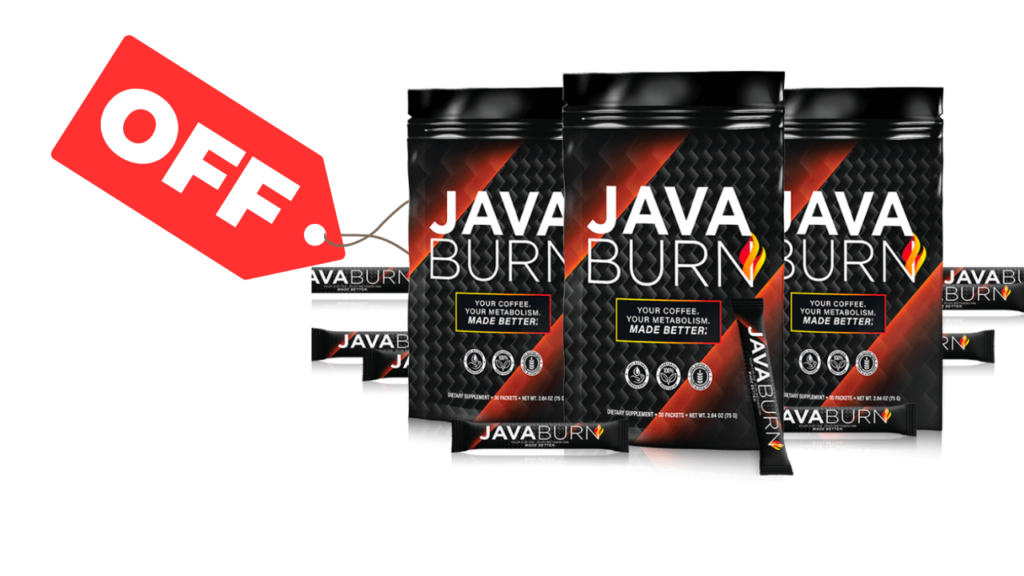 Discount 3 pouches javaburn coffee today